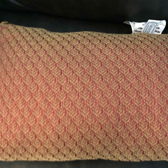 Croscill Bellissima Boudoir Pillow Red & Gold $30 - Picture 5 of 8